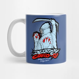 destroy corona covid 19 Mug